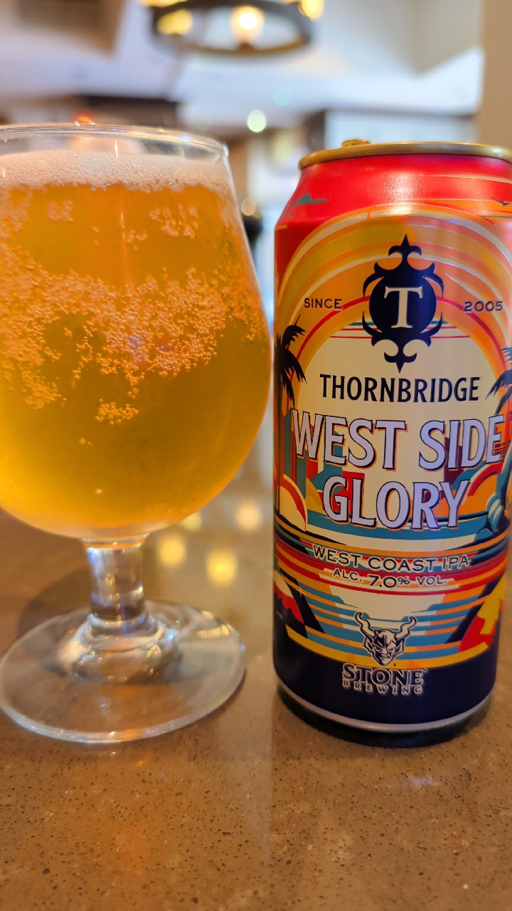West Side Glory, Thornbridge Brewery