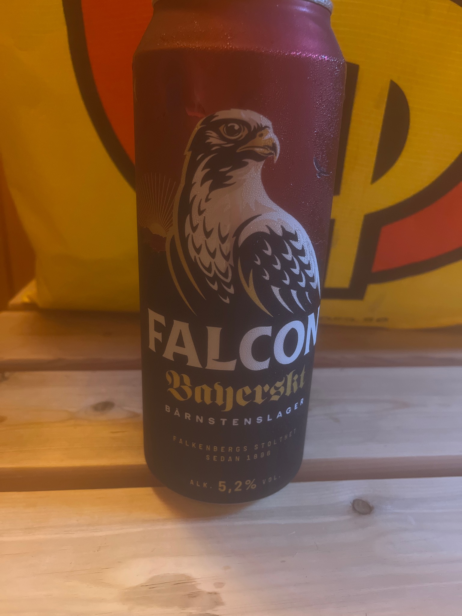 Falcon Bayerskt 5.2%, Carlsberg Sverige
