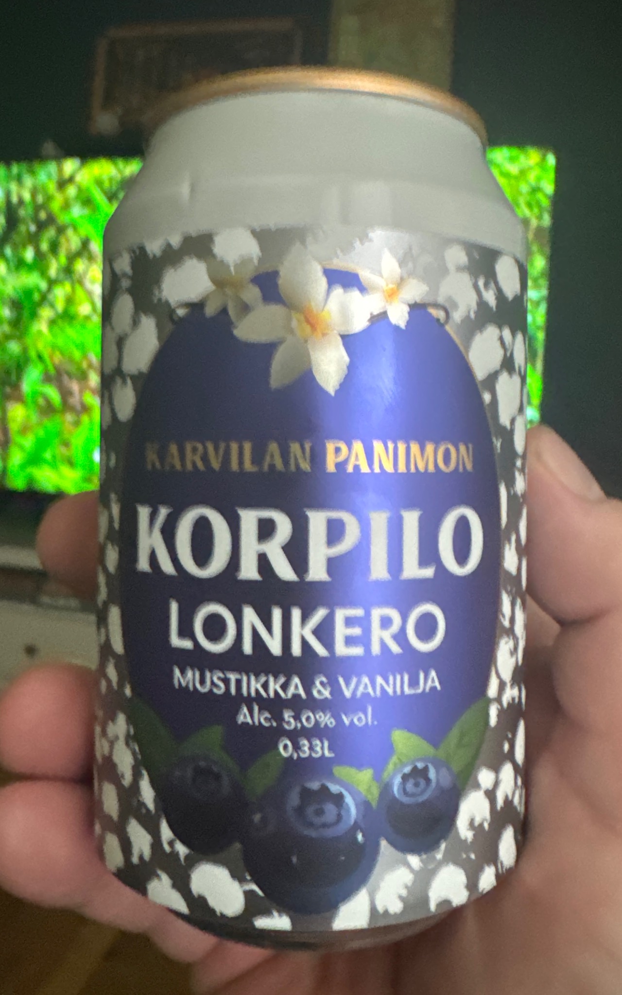 Korpilo Lonkero Mustikka & Vanilja, Karvilan Panimo