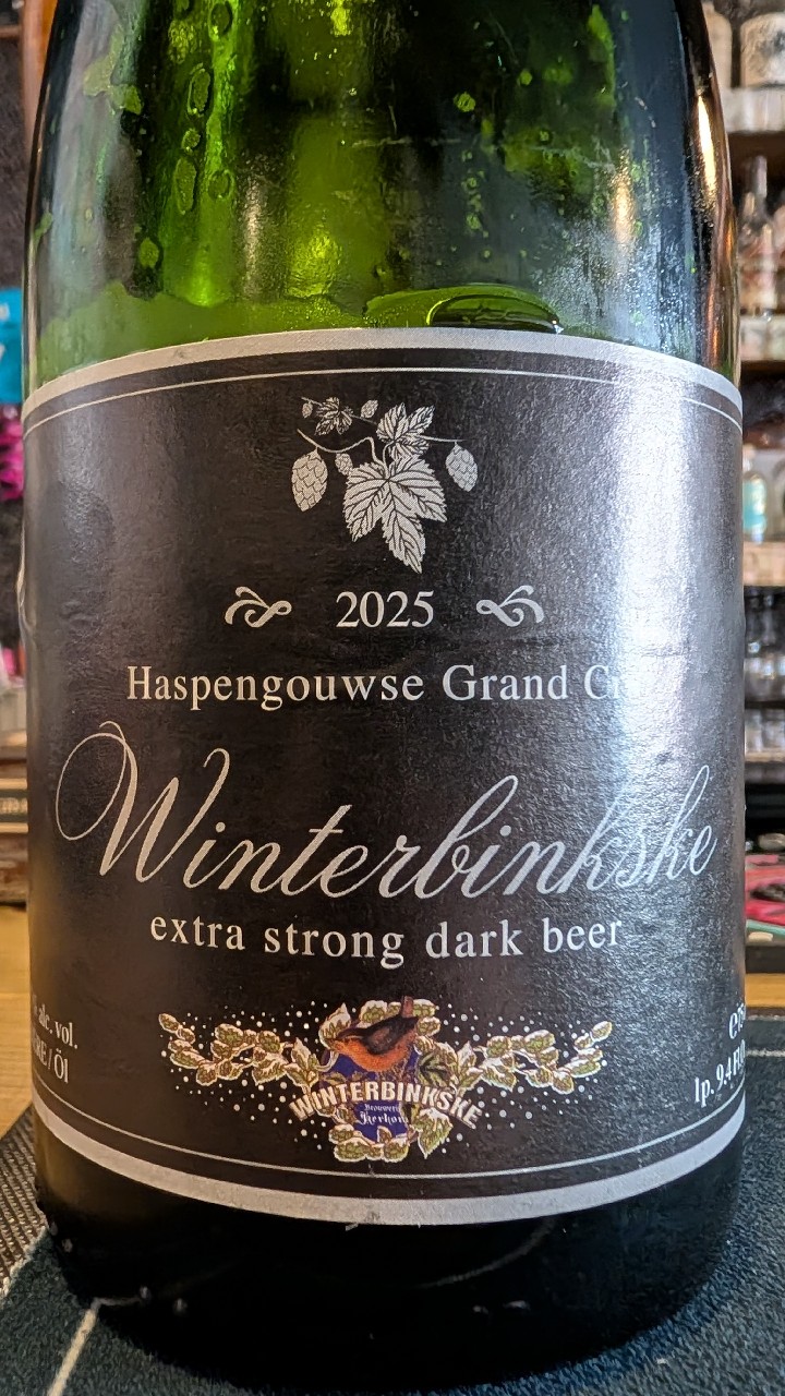 Winterbinkske Grand Cru 2023, Brouwerij Kerkom
