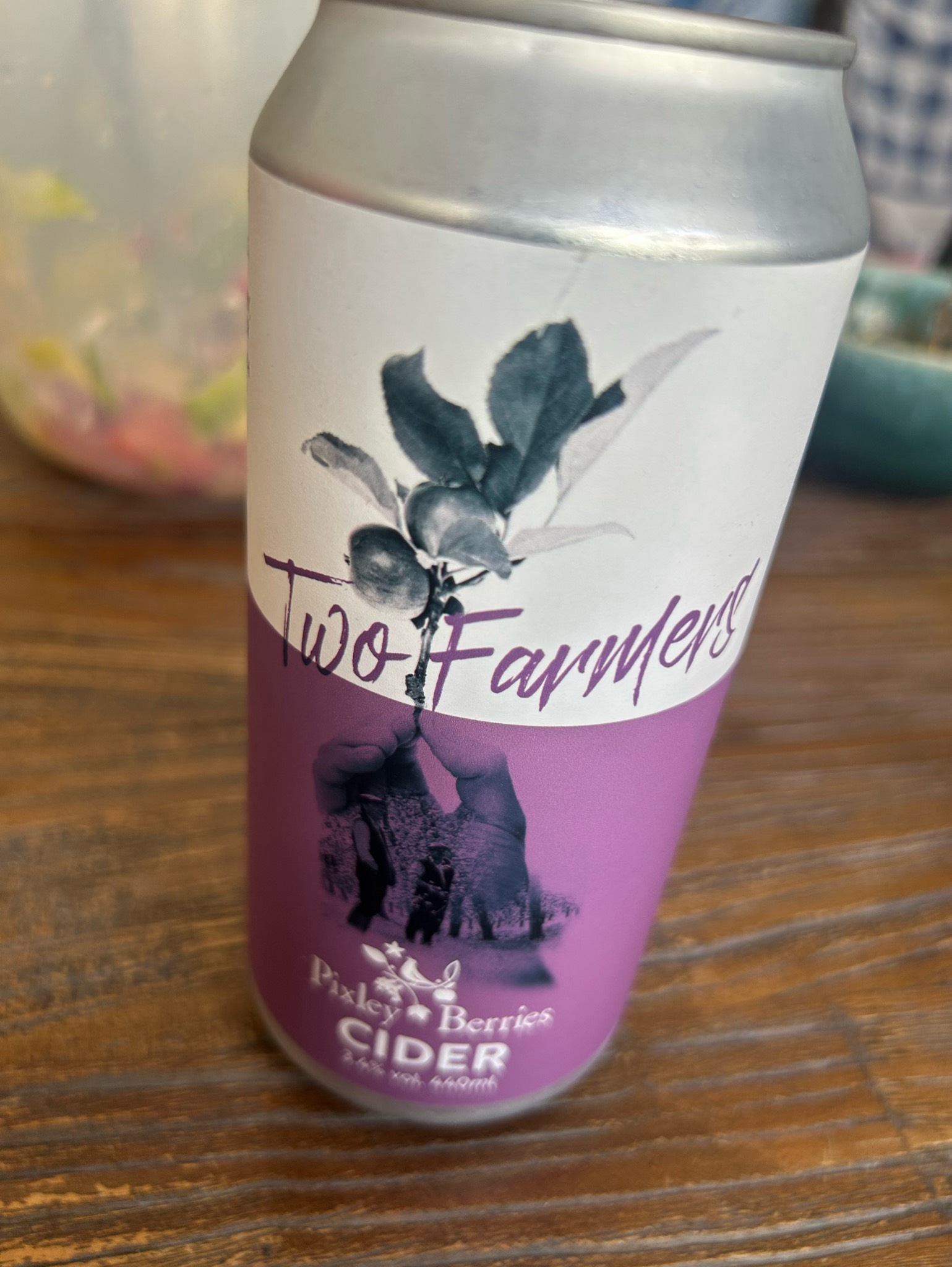 Pixley Berries Cider, Two Farmers