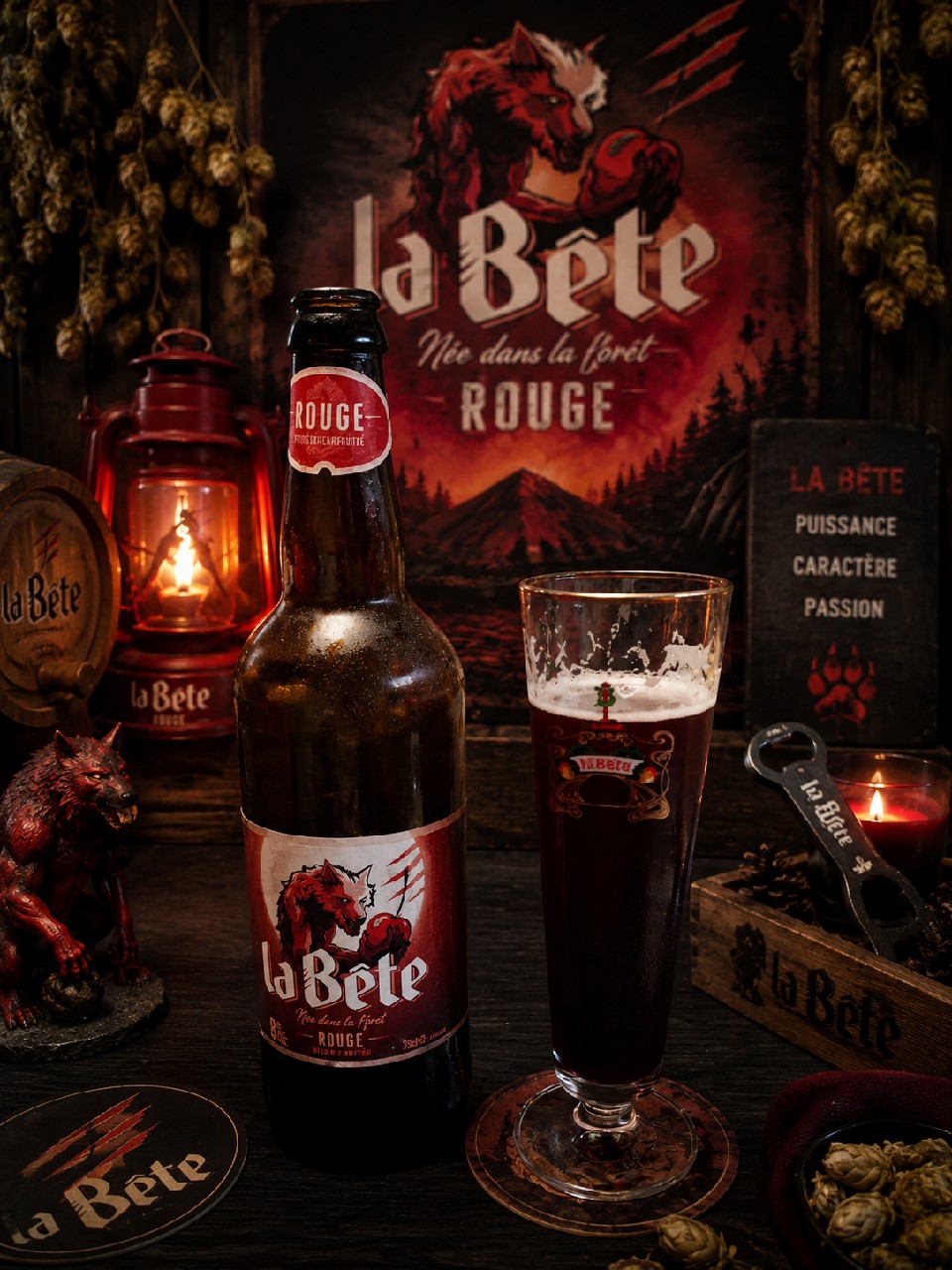 La Bête Rouge, Brasserie Castelain