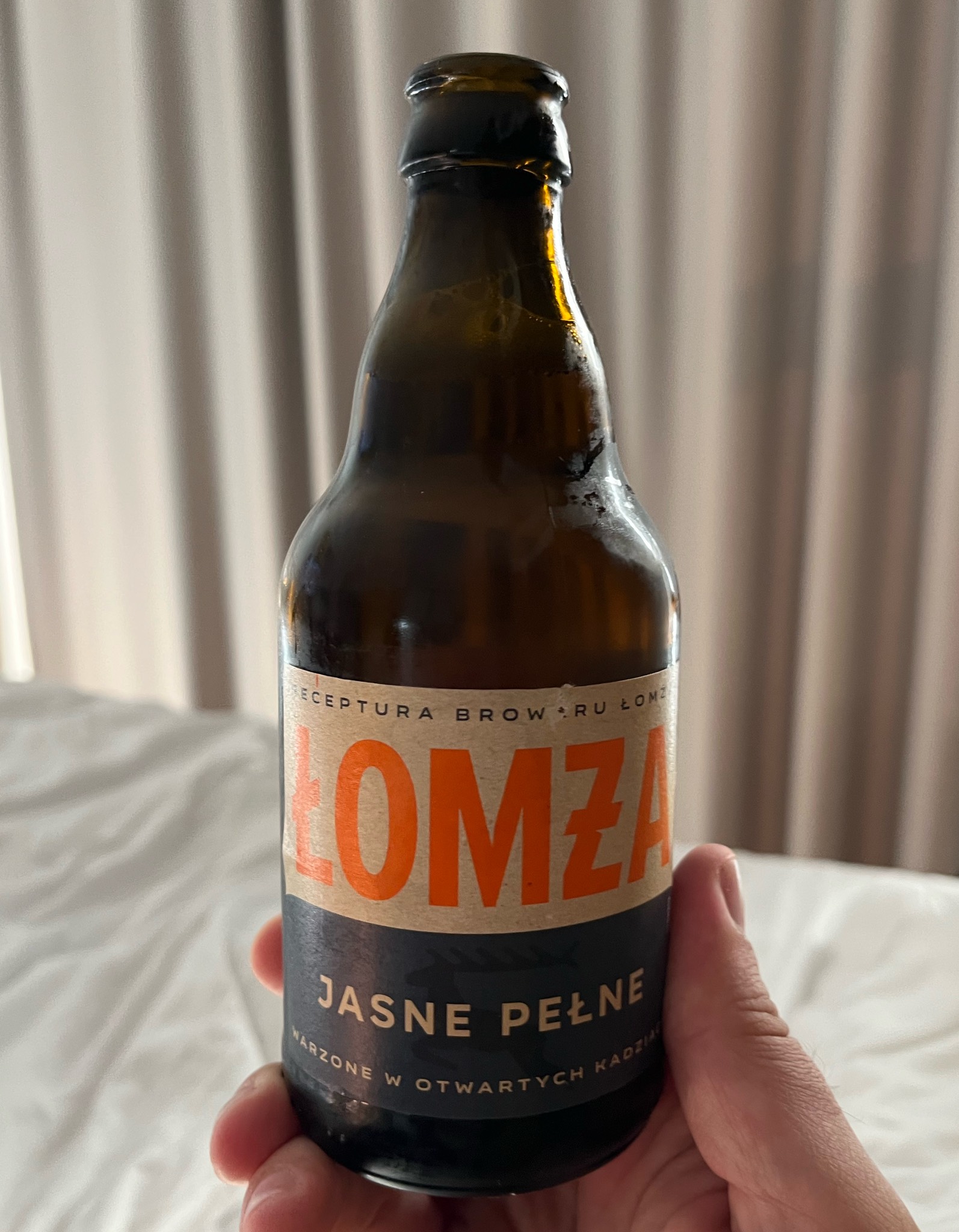 Łomża Piwo Jasne Pełne, Browar Łomża (Van Pur)