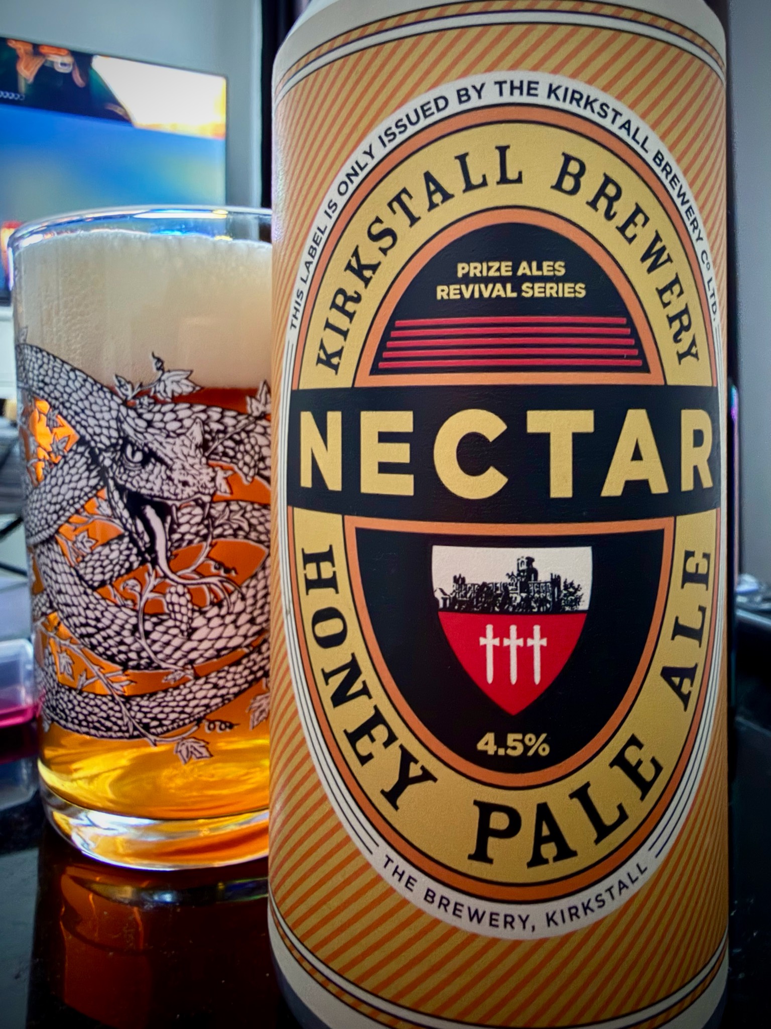 Nectar Honey Pale Ale, Kirkstall Brewery