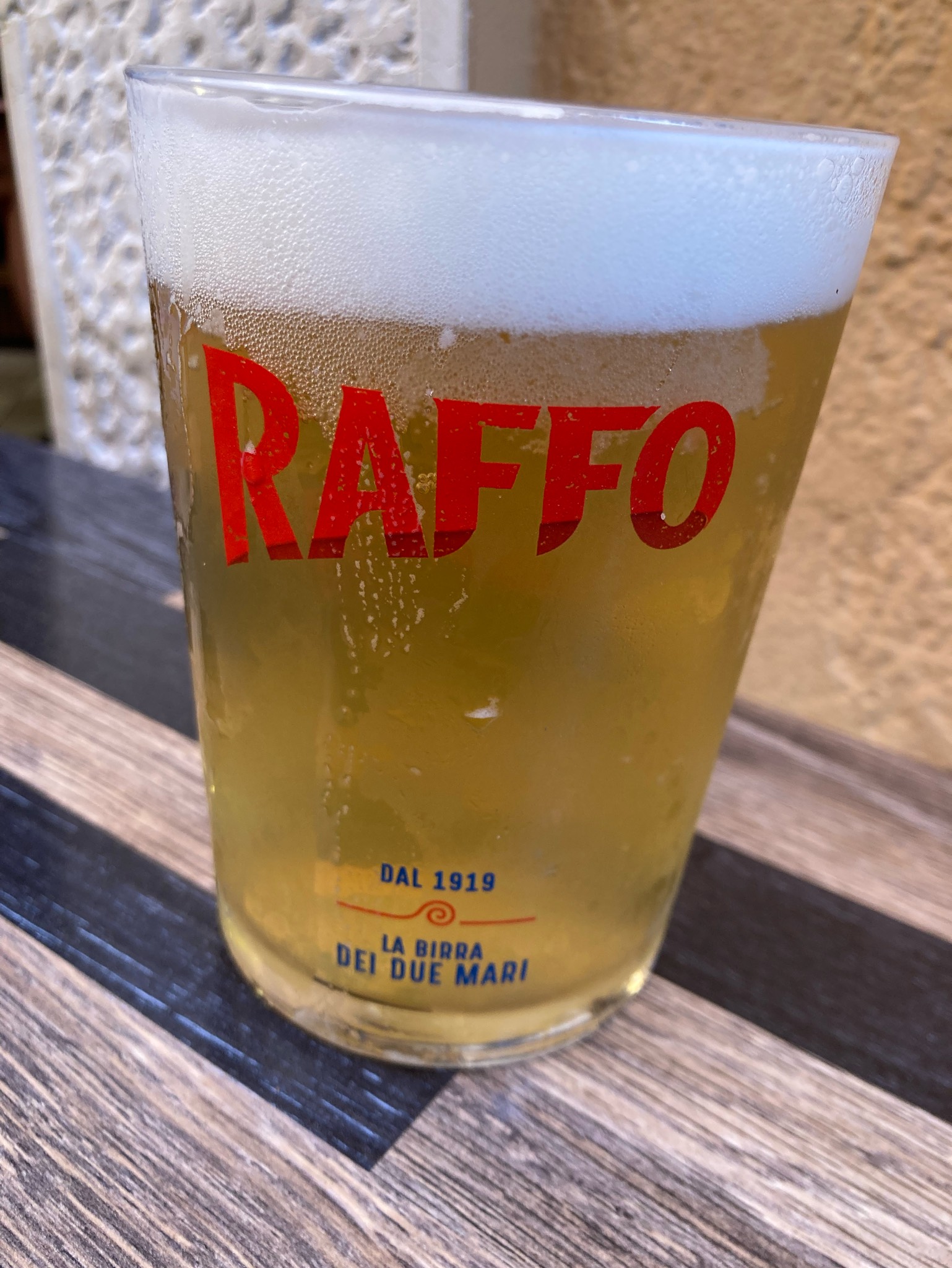 Raffo Non Filtrata, Italy