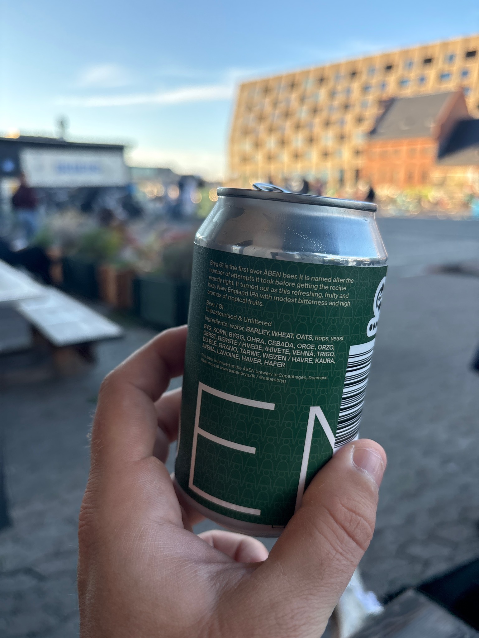 Bryg 61, Åben