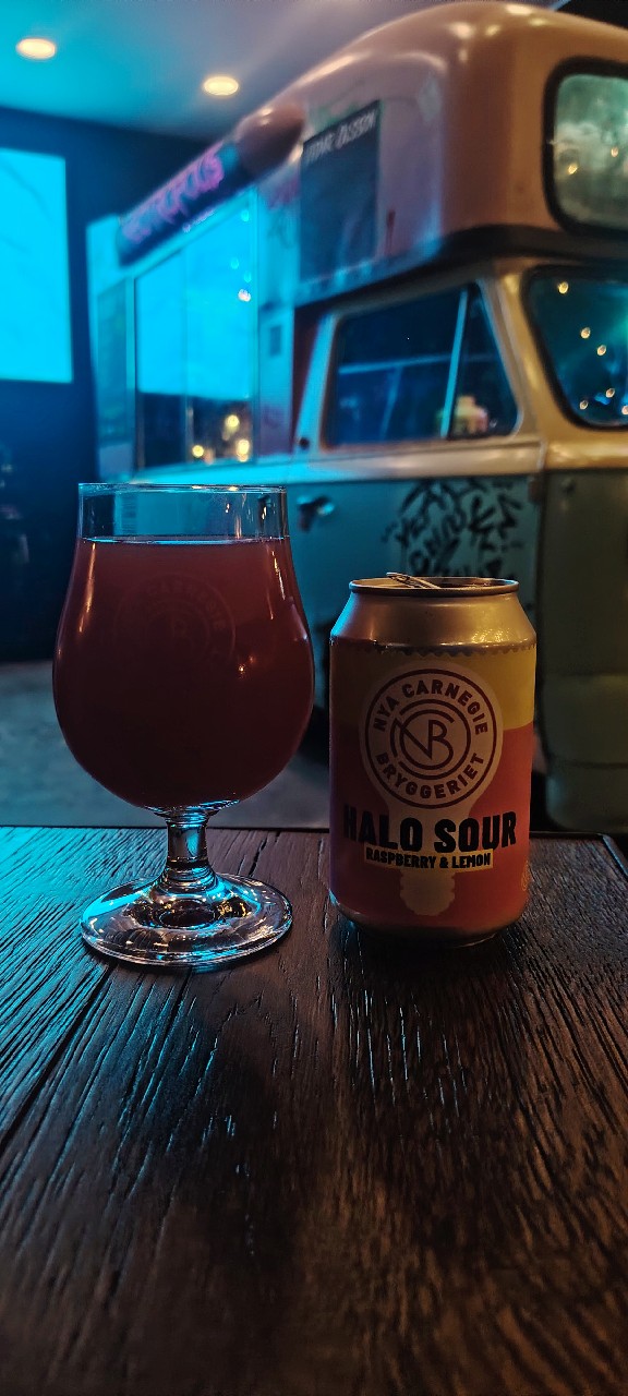 Halo Sour - Raspberry Lemon, Nya Carnegiebryggeriet (Carlsberg)