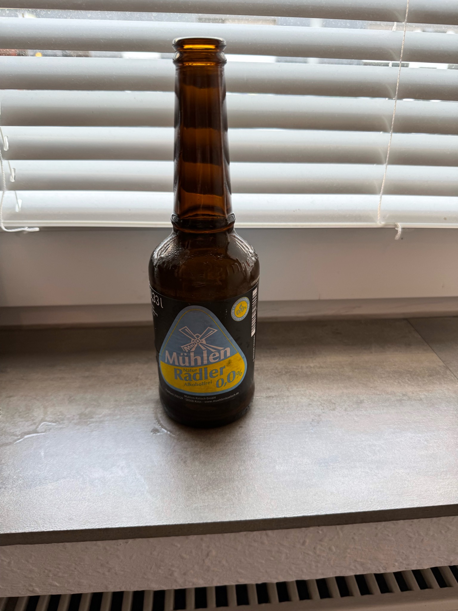 Mühlen Natur Radler Alkoholfrei, Brauerei Zur Malzmühle