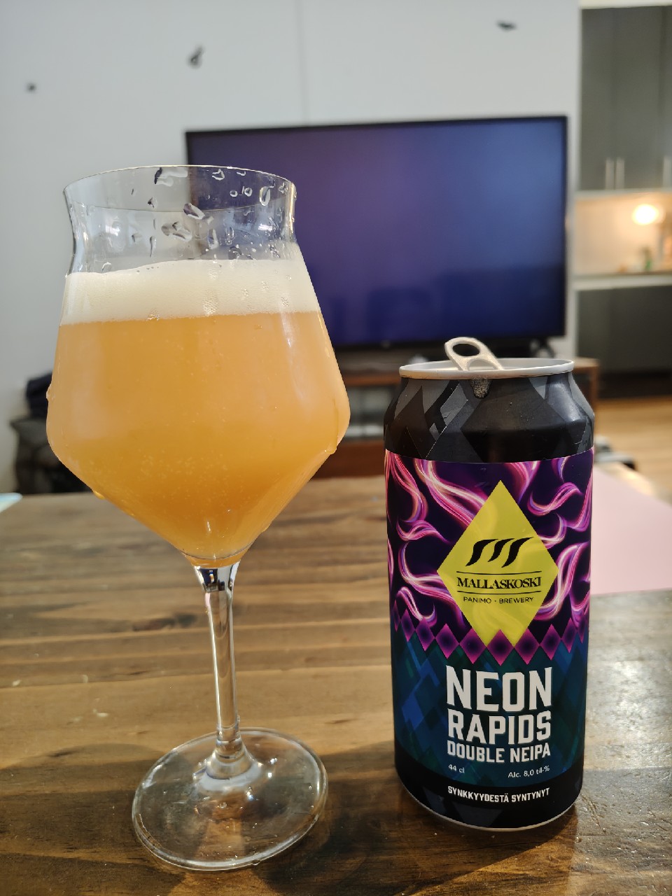Neon Rapids Double NEIPA, Mallaskosken Panimo