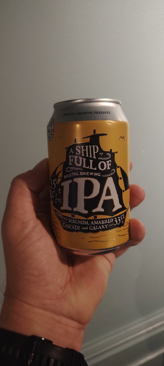 A Ship Full of IPA 3.5%, Brutal Brewing (Spendrups Bryggeri)
