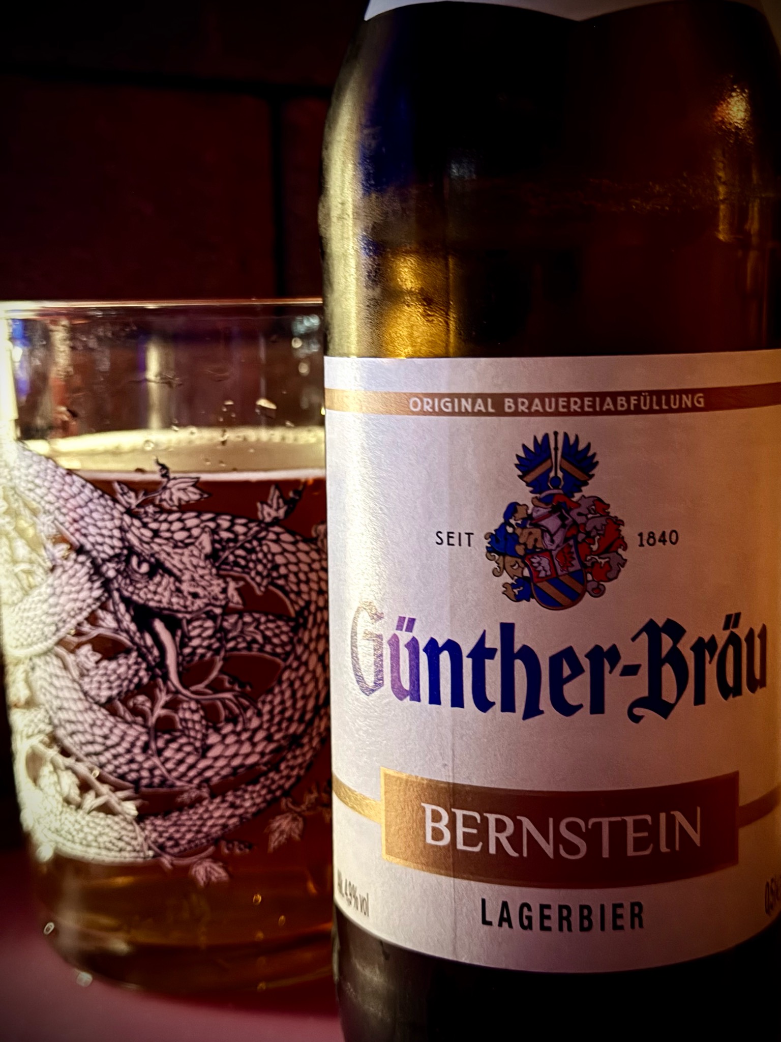 Lagerbier Bernstein, Günther-Bräu
