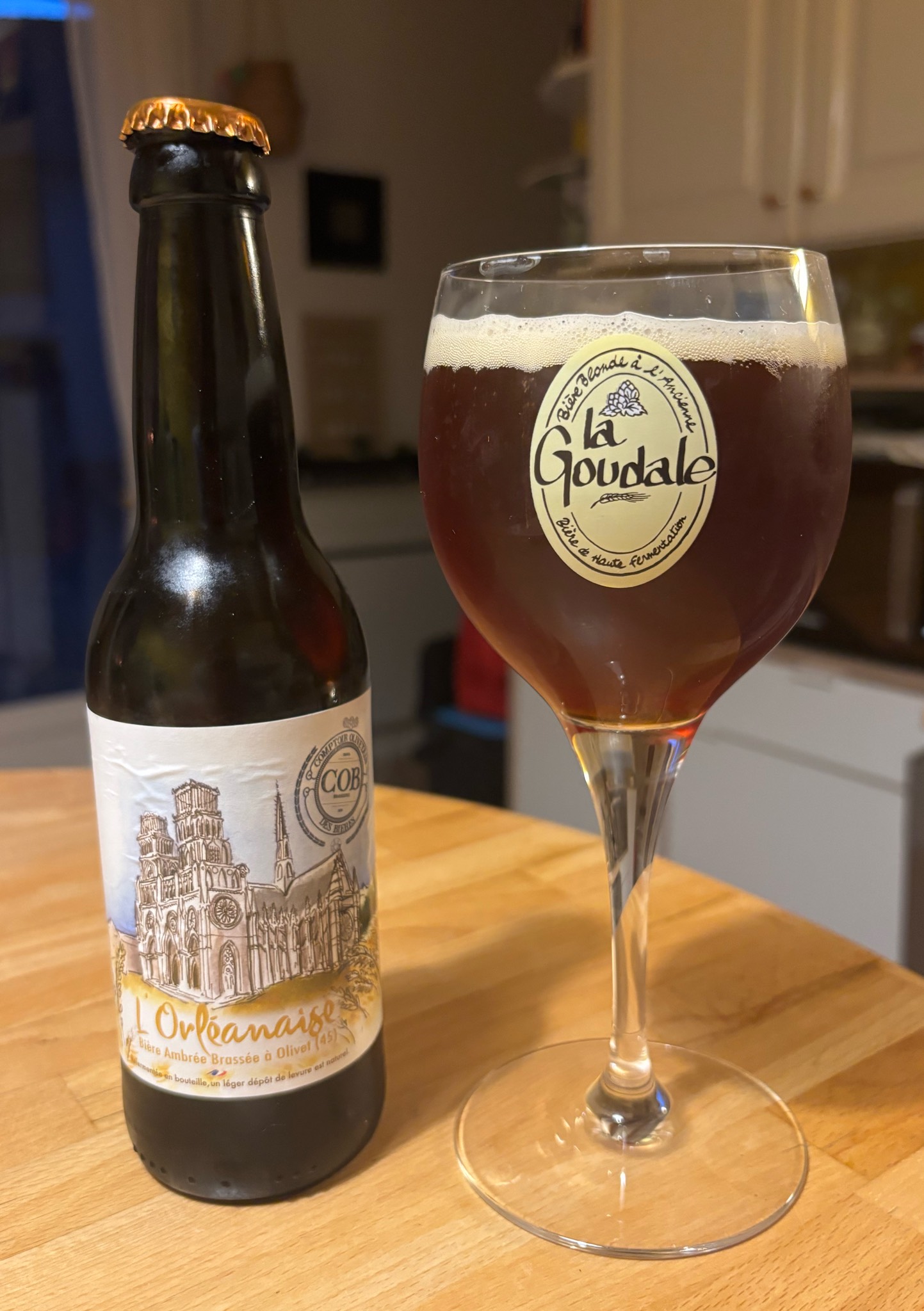 L'Orléannaise, Brasserie COB (Comptoir Olivetain Des Bières)