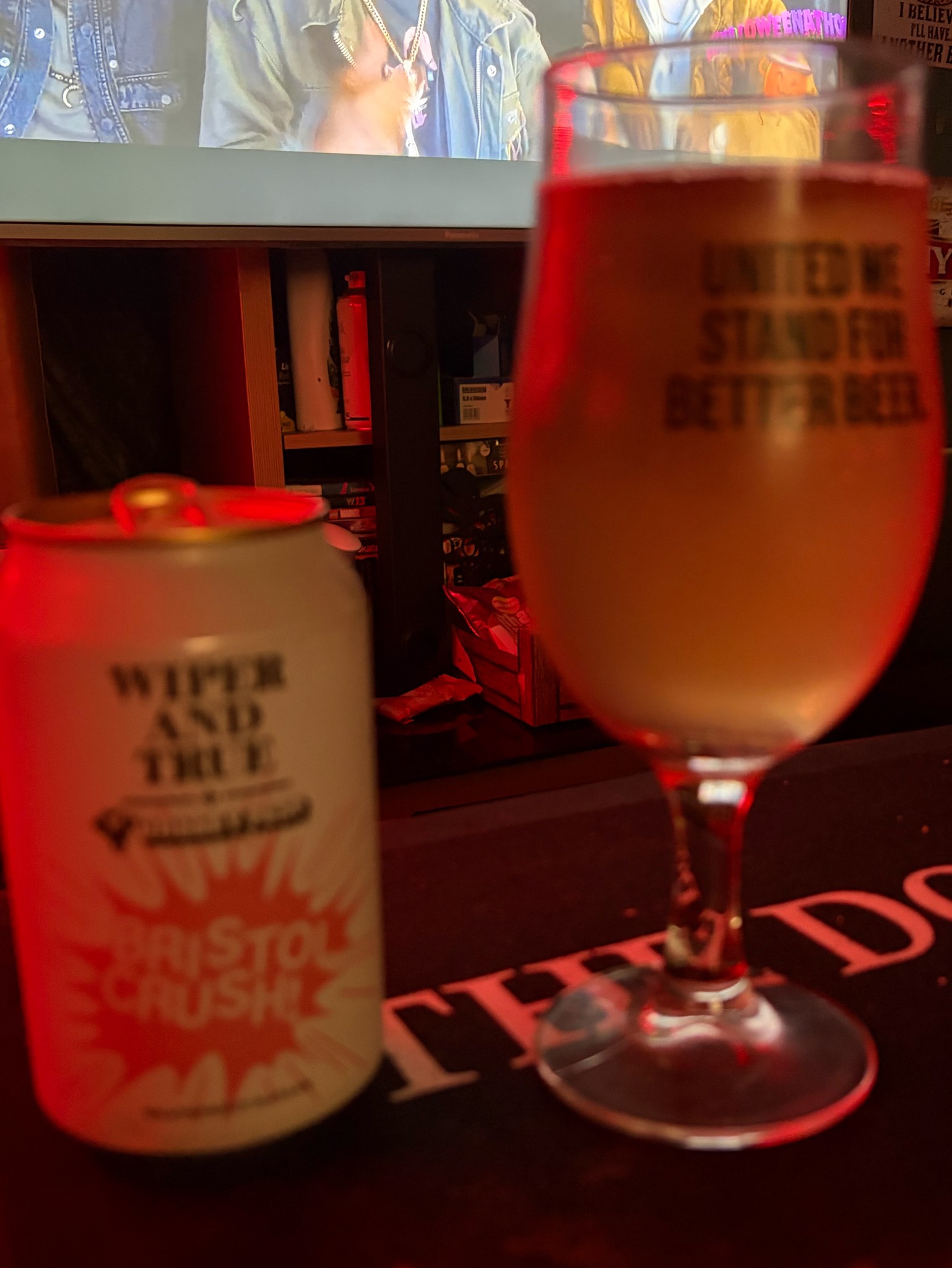 Bristol Crush, Wiper and True