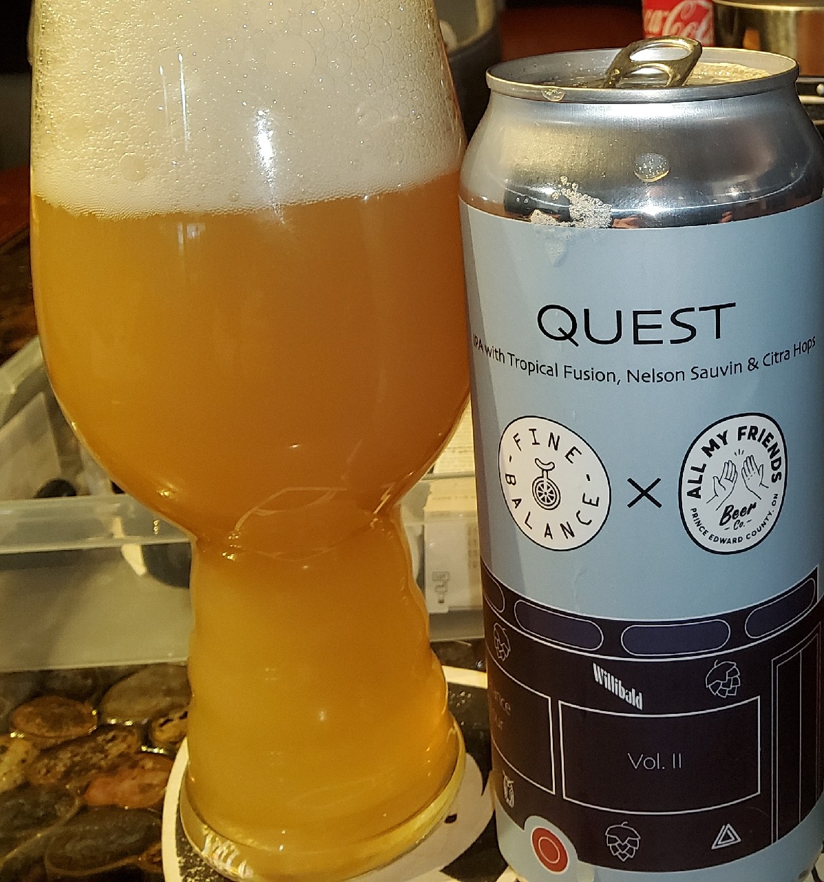 Quest (2026), Fine Balance Brewing Company
