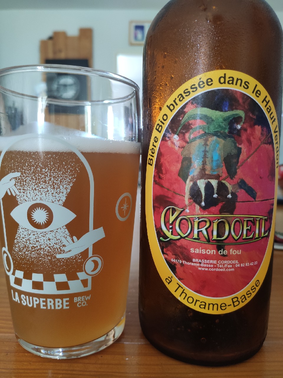 Saison De Fou, Brasserie Cordoeil