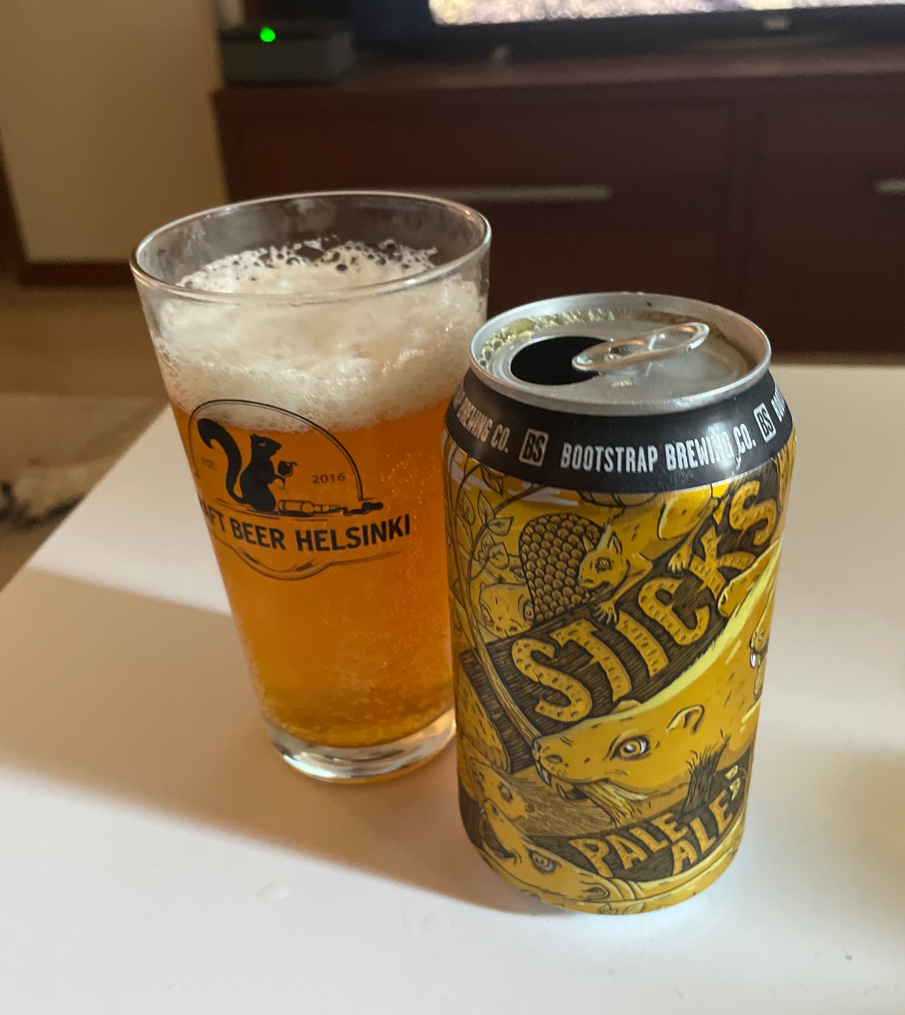 Stick's Pale Ale, Bootstrap Brewing