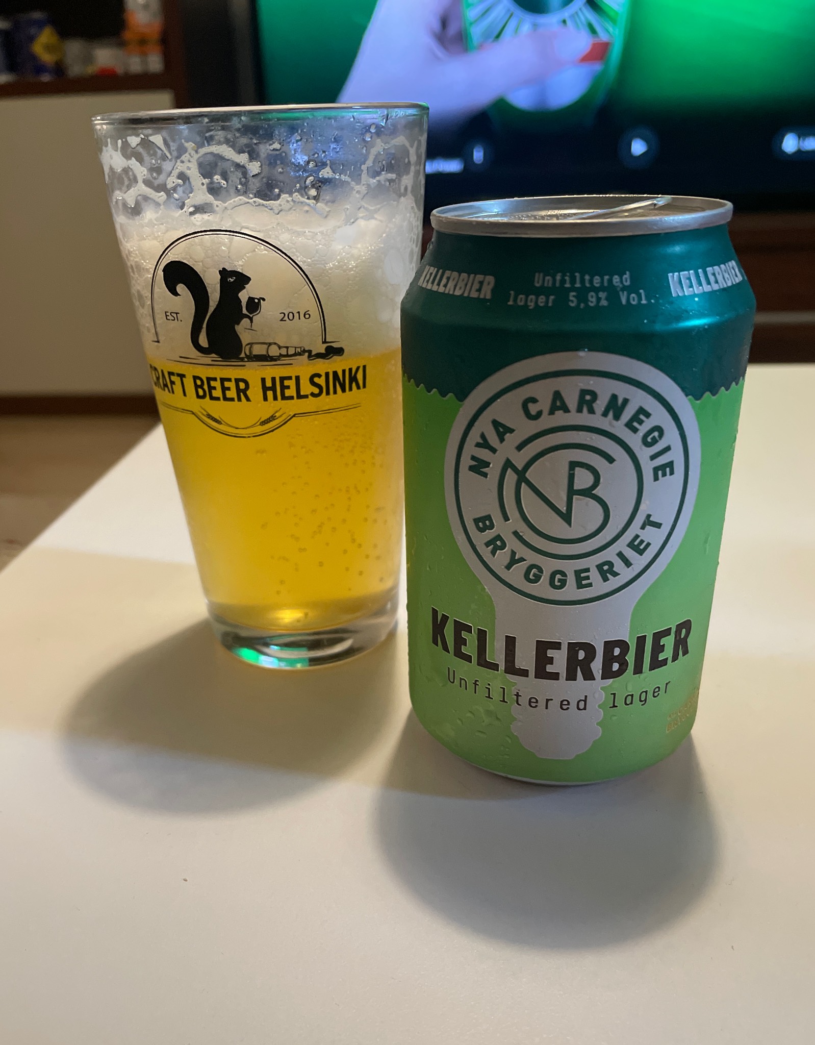 Kellerbier, Nya Carnegiebryggeriet (Carlsberg)