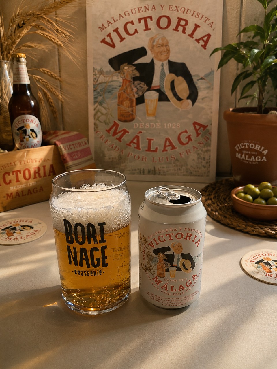 Victoria Málaga, Cervezas Victoria 1928 (Damm)