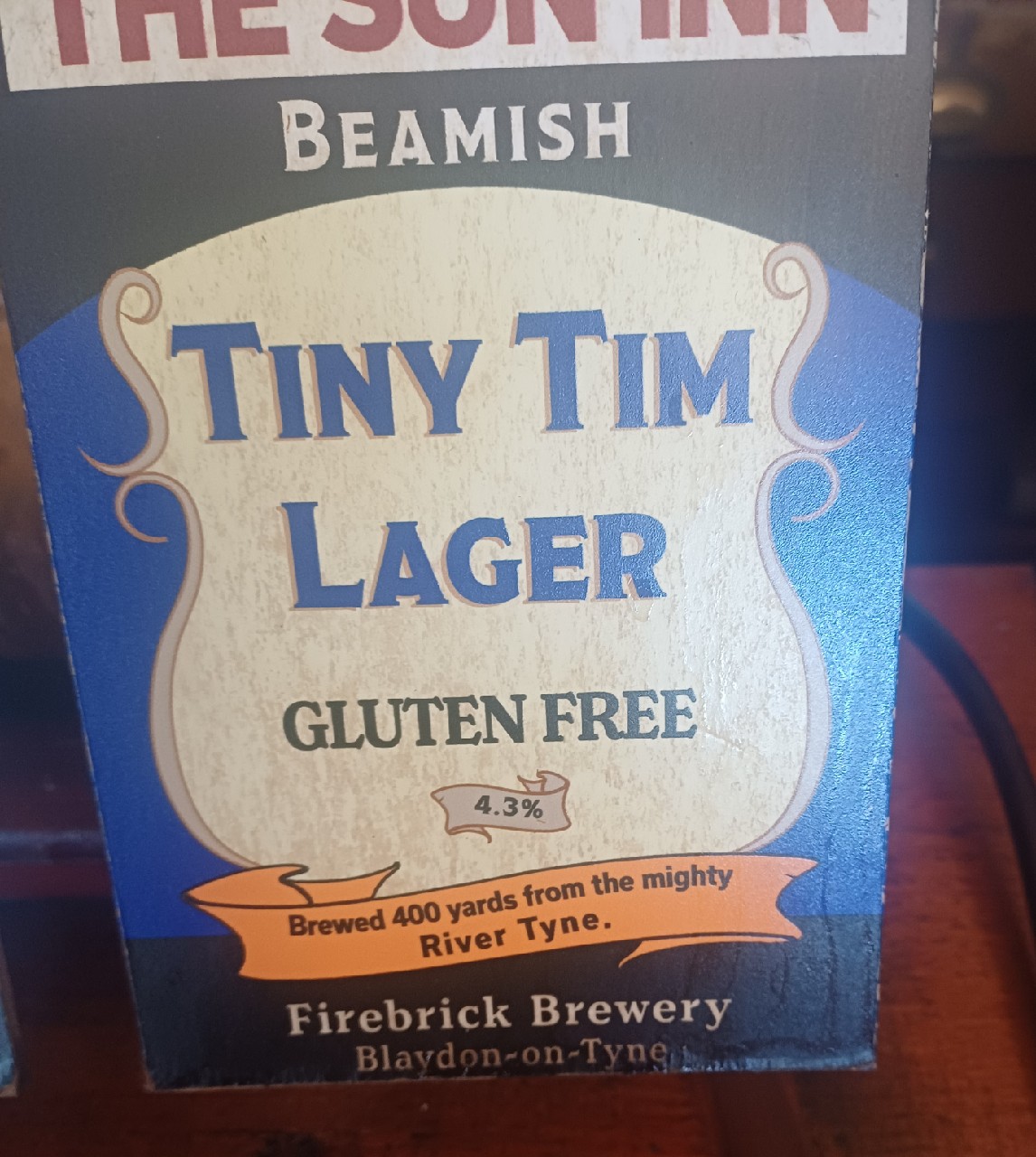 Tiny Tim Lager, Firebrick Brewery