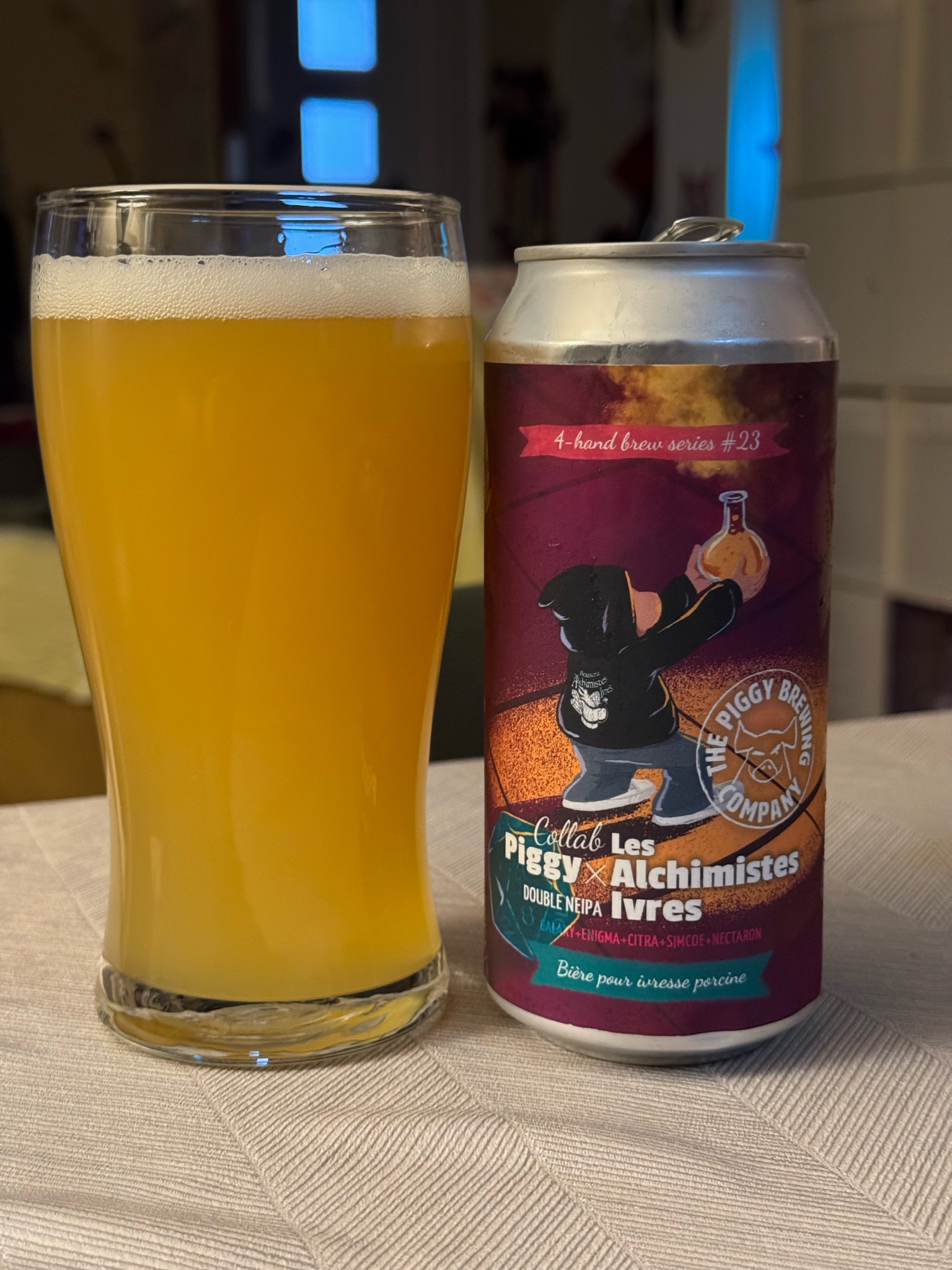 4-hand Brew series #23 - Collab Piggy x les alchimistes ivres, France