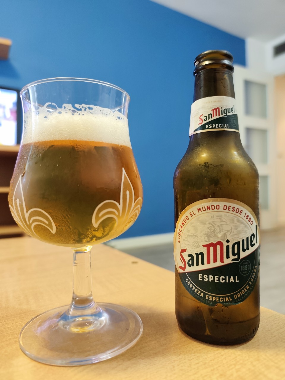 San Miguel Especial, San Miguel Spain (Grupo Mahou-San Miguel)
