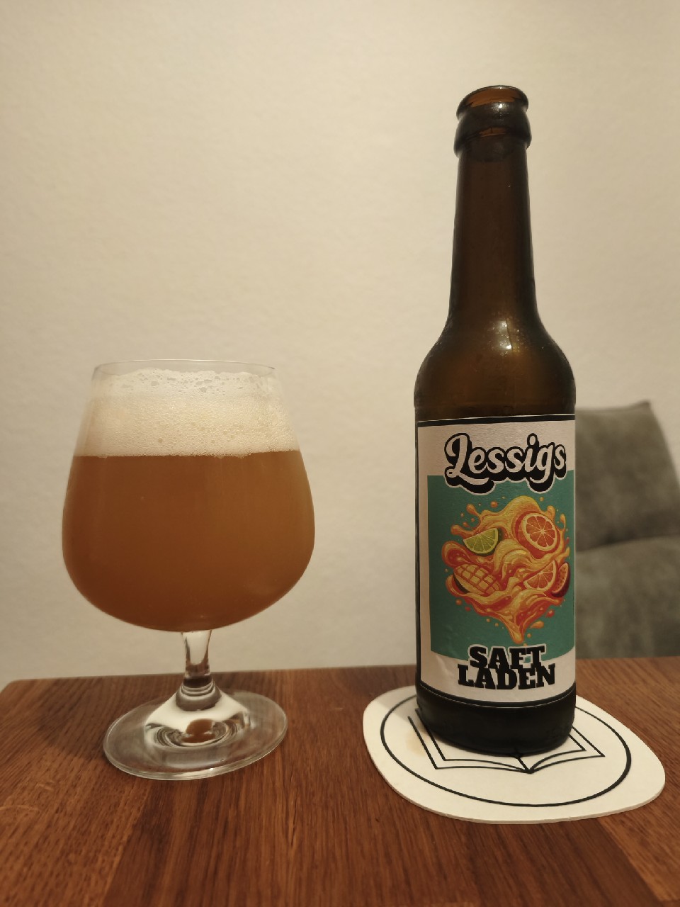 saftladen hazy ipa, Lessig's Brauwerkstatt