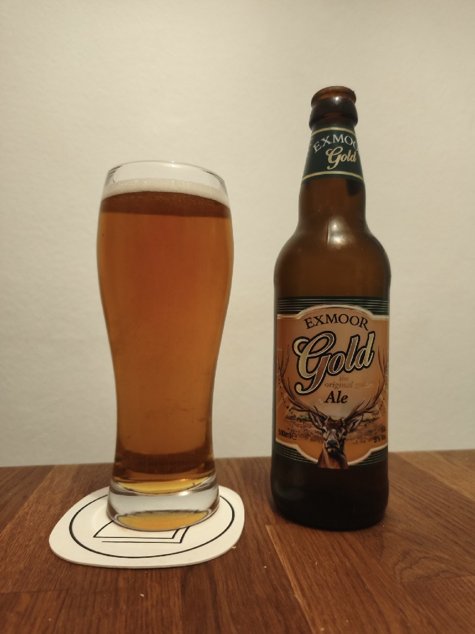 Exmoor Gold Ale, Exmoor Brewery