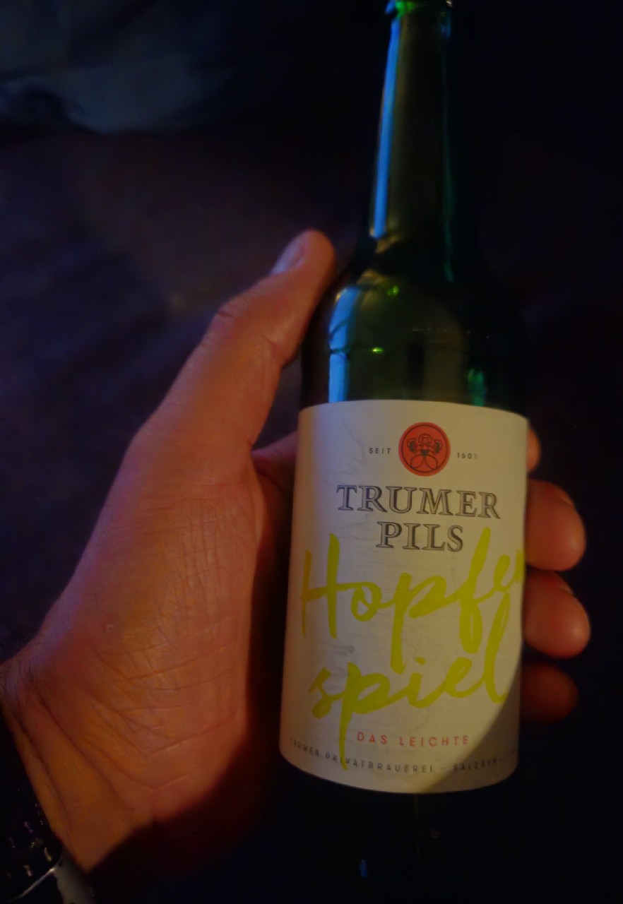 Trumer Pils Hopfen Spiel, Austria