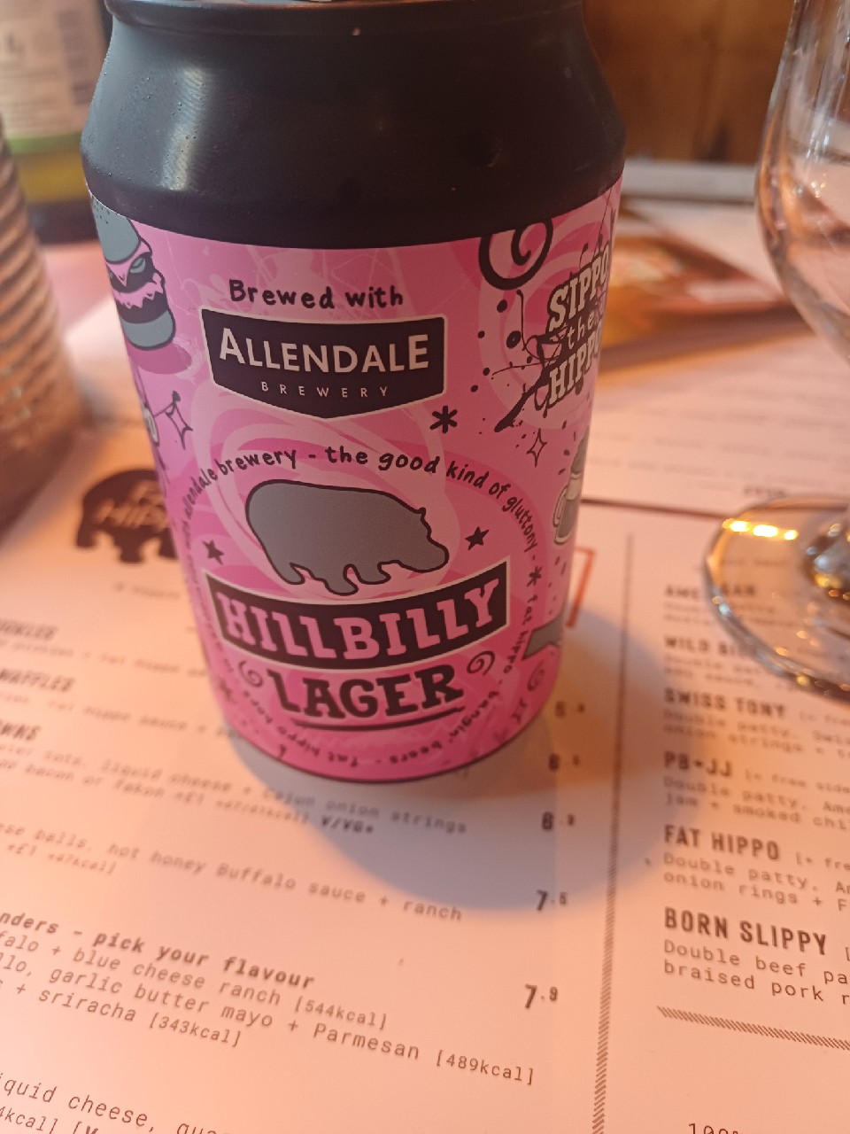 Hillbilly Lager, Allendale Brewery