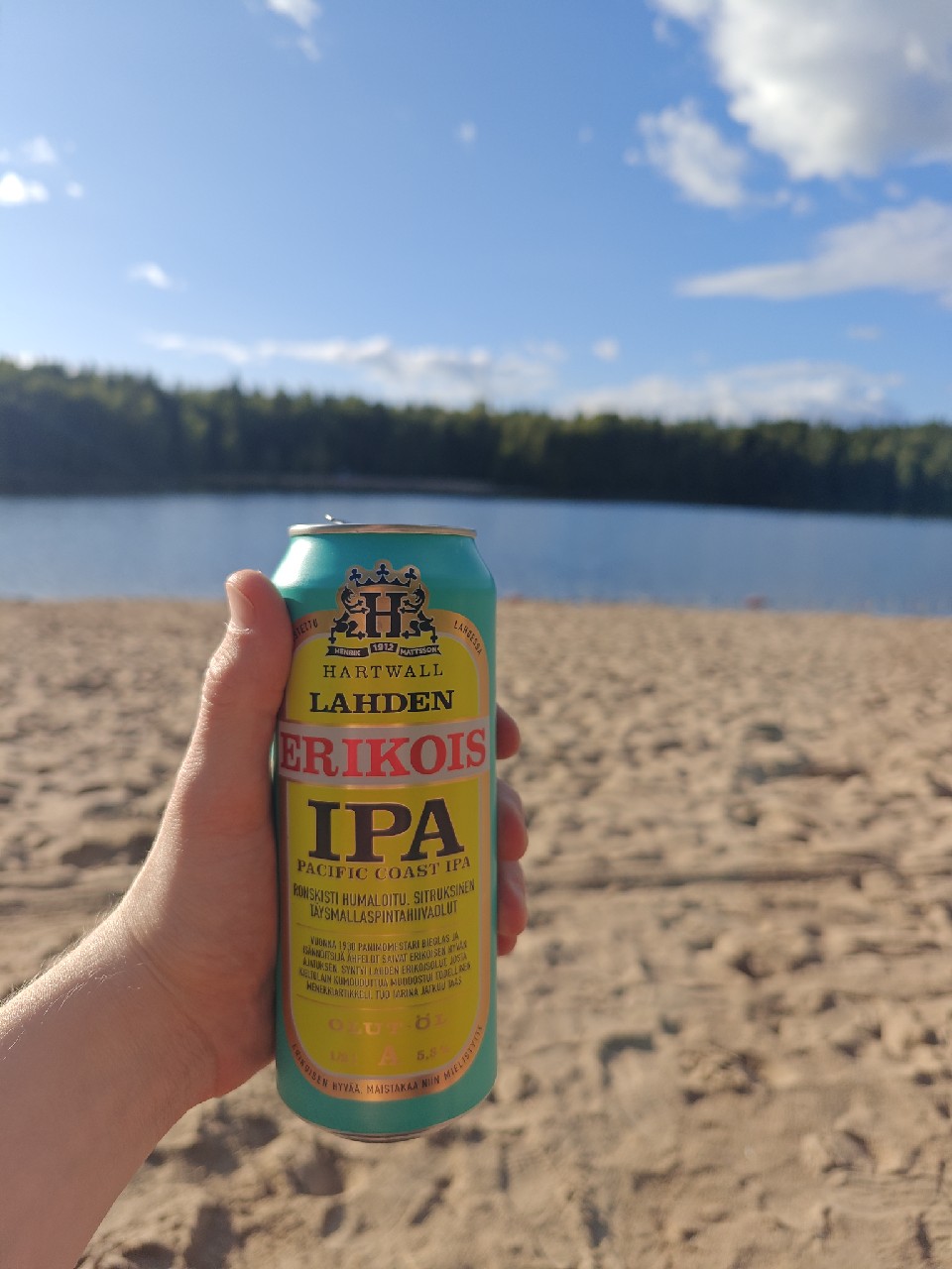 Lahden Erikois Pacific Coast IPA, Finland