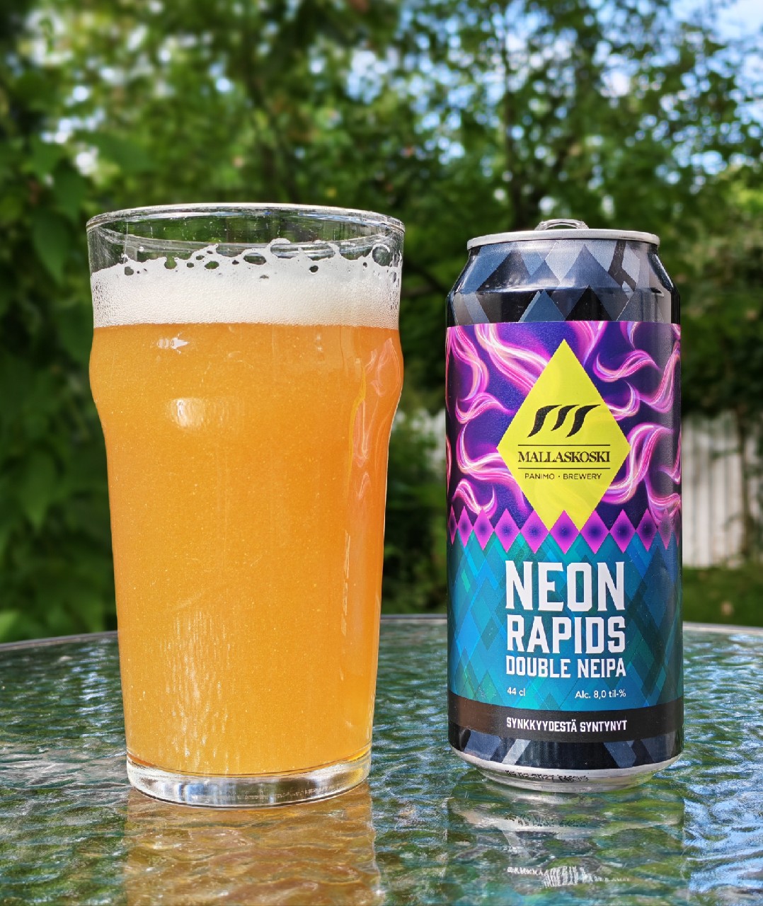 Neon Rapids Double NEIPA, Finland