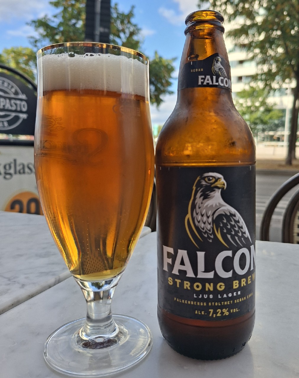Falcon Strong Brew, Sweden