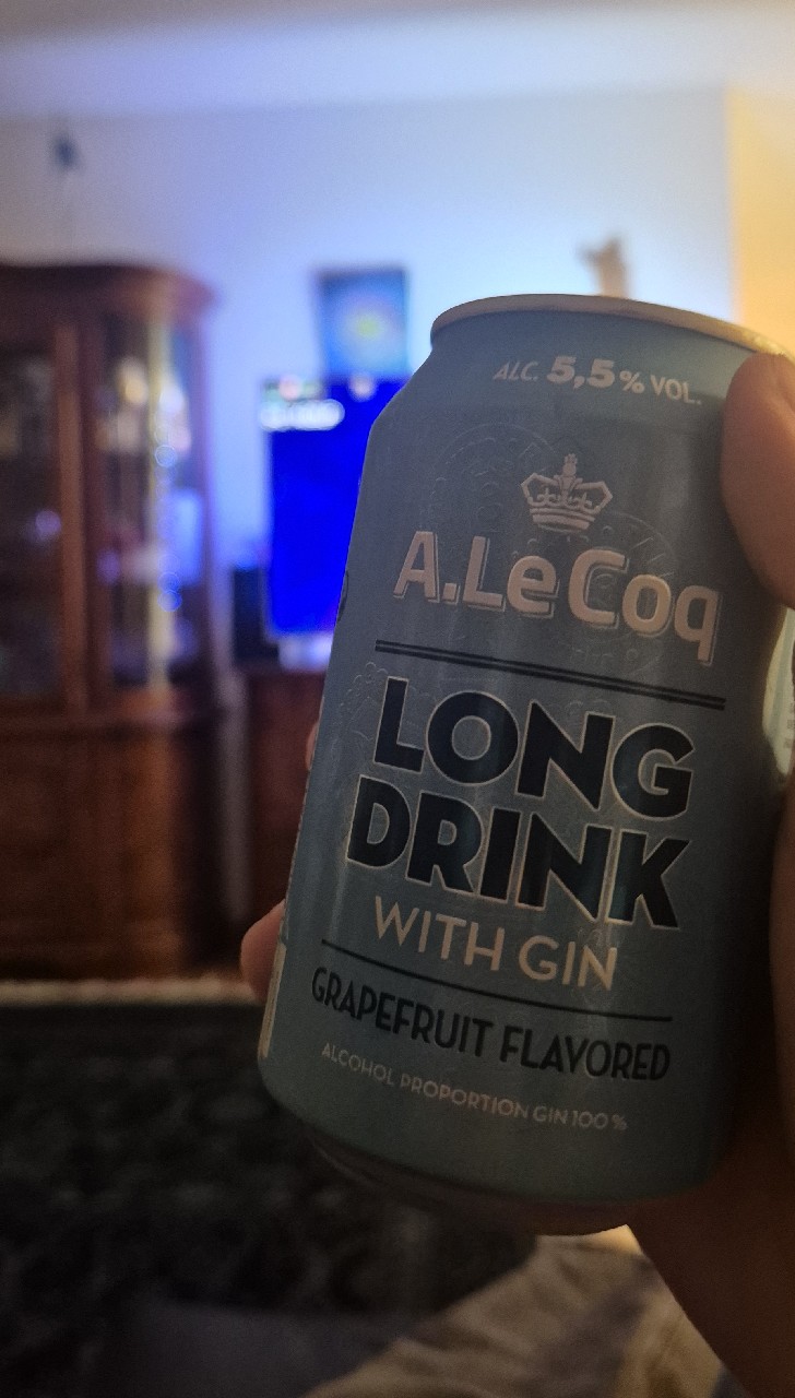A.Le Coq Long Drink Grapefruit 5.5%, Estonia