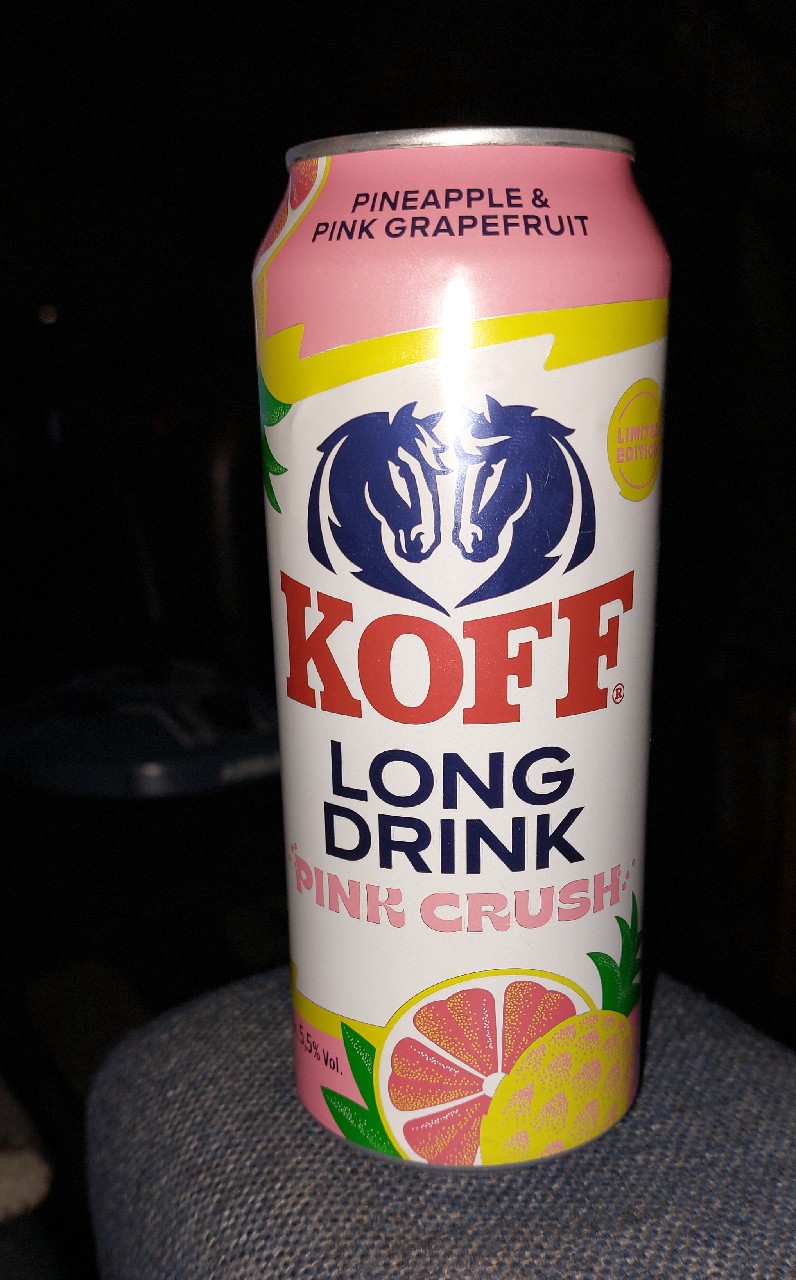 KOFF Long Drink Pink Crush, Finland