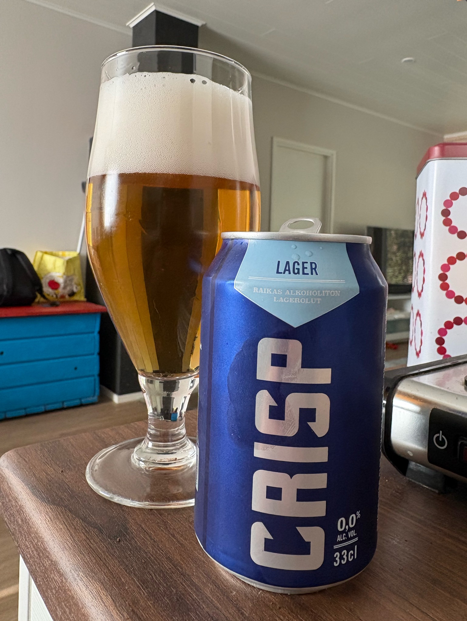 Crisp Vaalea Lager, Finland