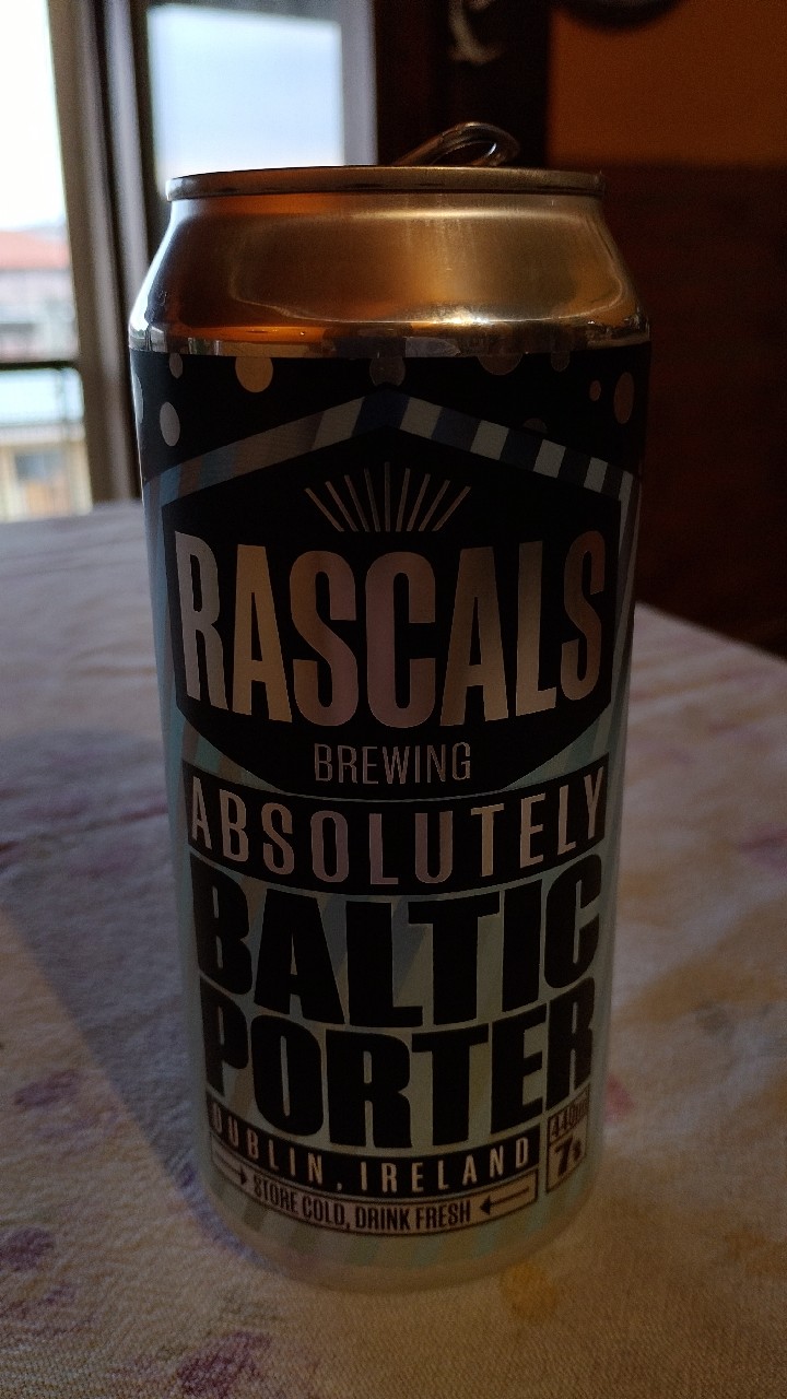 Absolutely Baltic Porter, Rascals Brewing Company