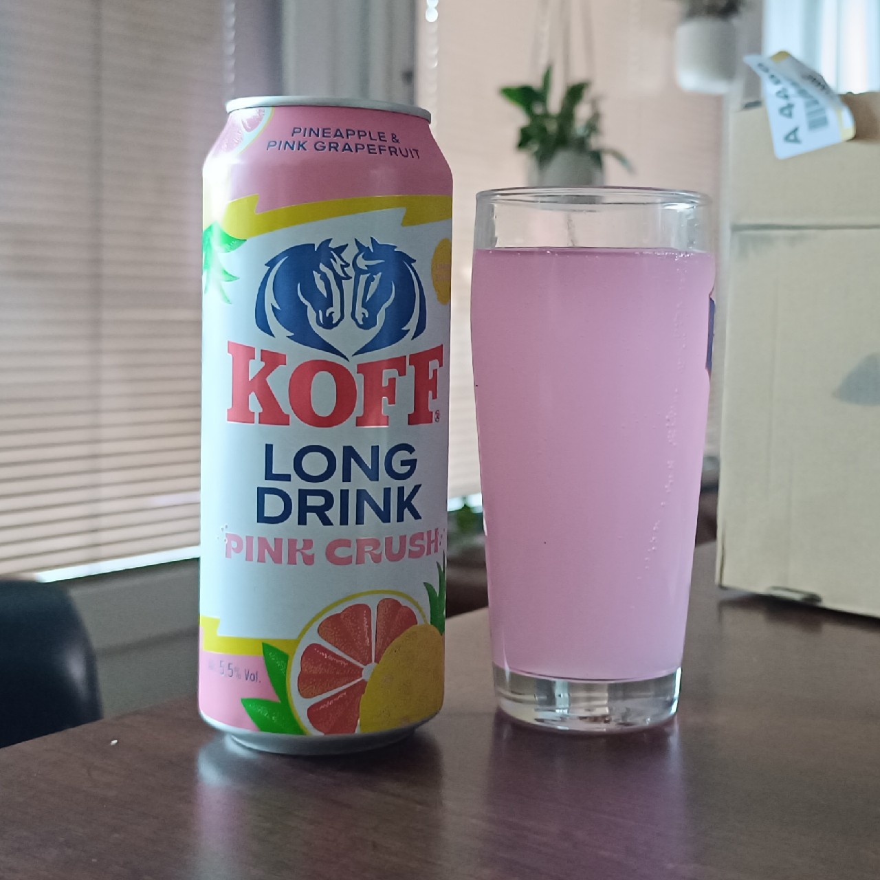 KOFF Long Drink Pink Crush, Finland