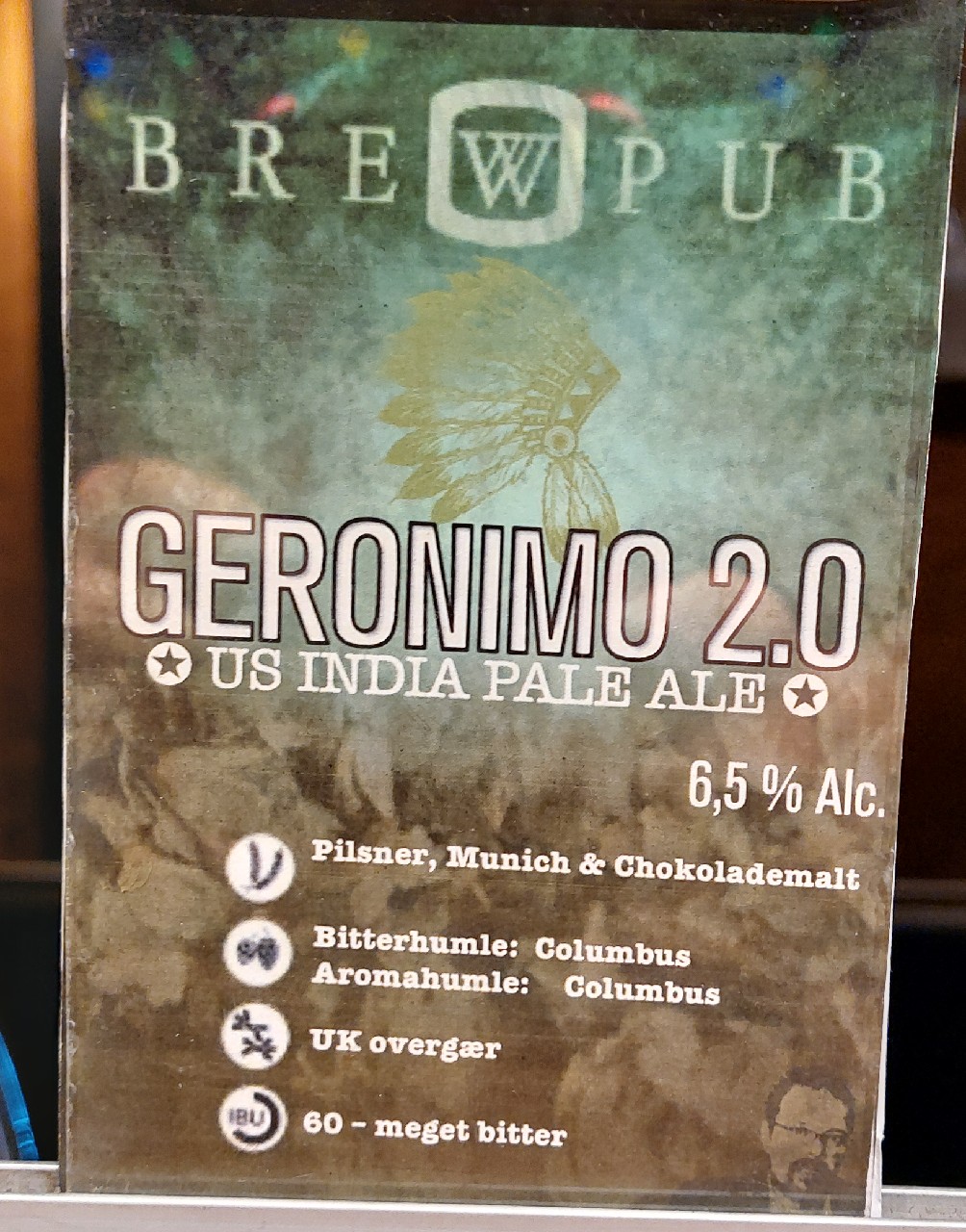 Brewpub København Geronimo, Brewpub København