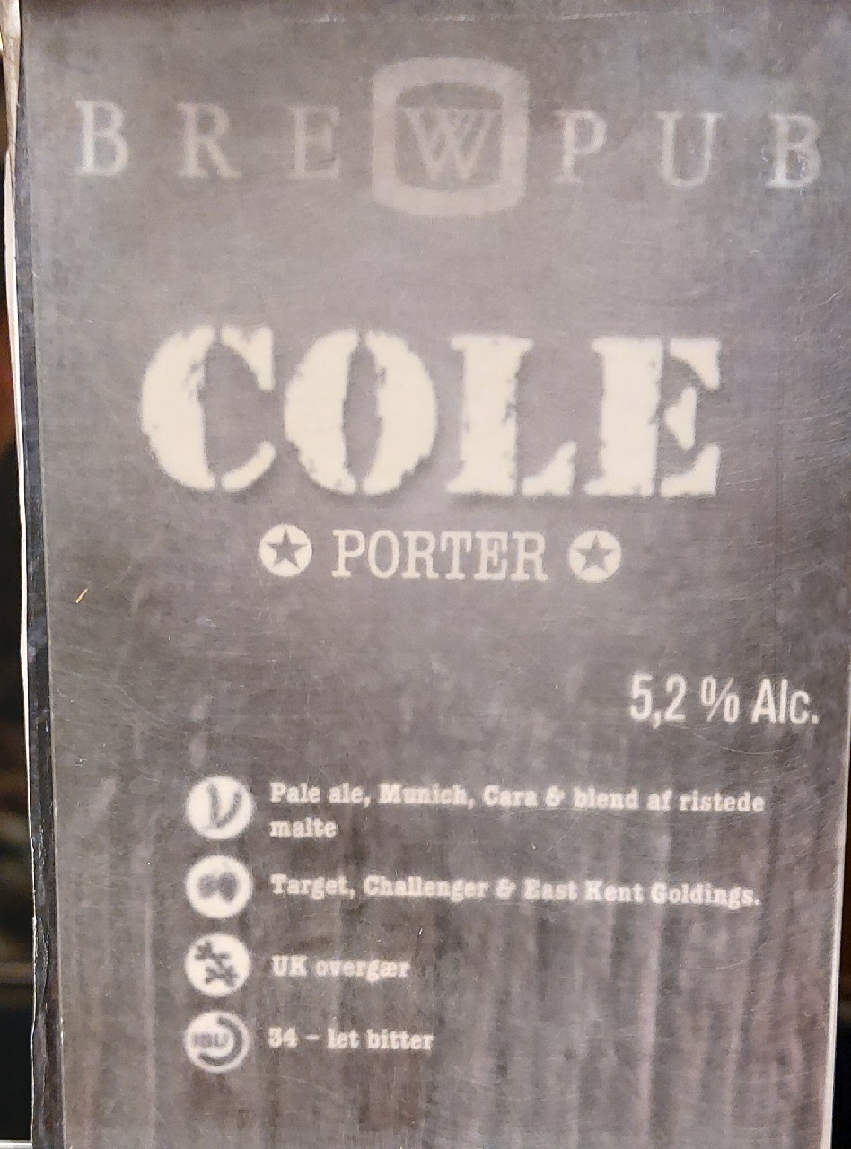 Brewpub København Cole Porter, Brewpub København