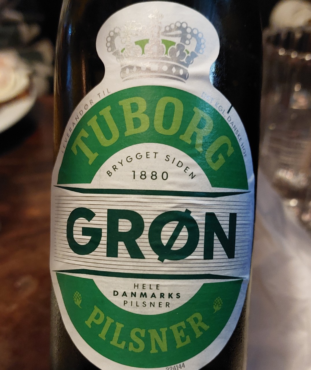 Tuborg Grøn Økologisk, Denmark