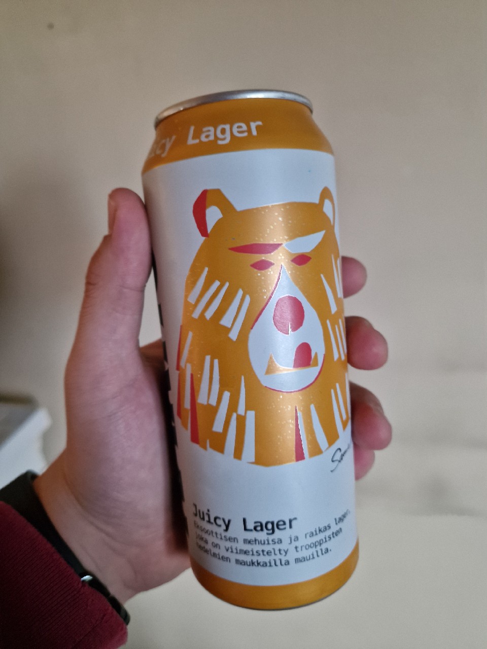 Karhu Juicy Lager, Finland