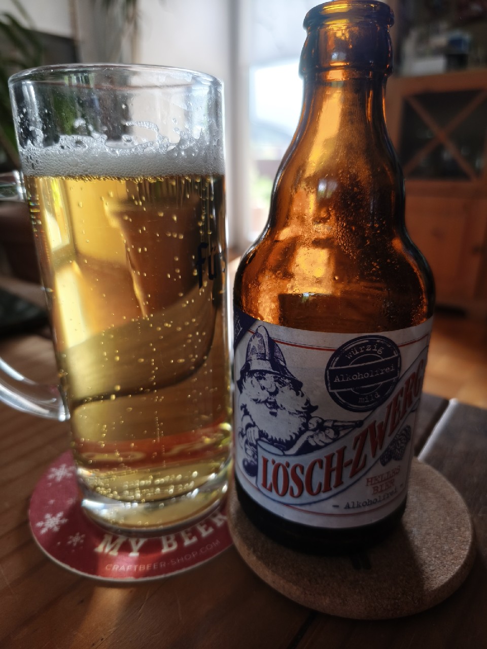 Lösch-Zwerg Helles Bier Alkoholfrei, Brauerei Schimpfle