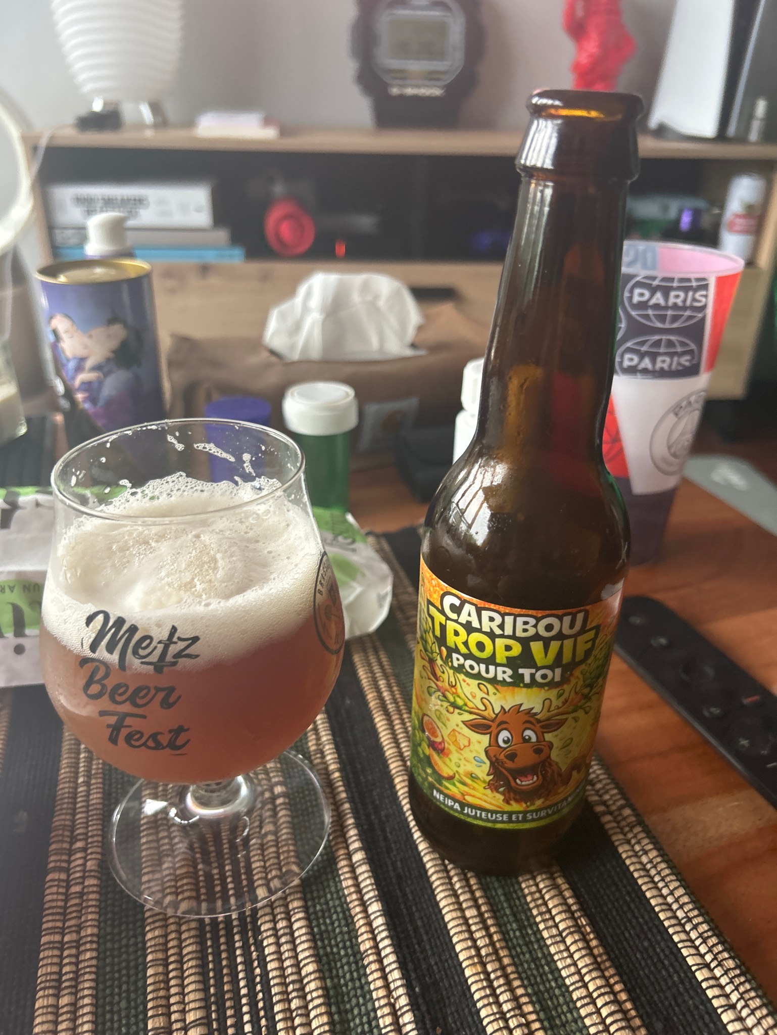 Caribou trop vif pour toi, Brasserie Rich'Mousse