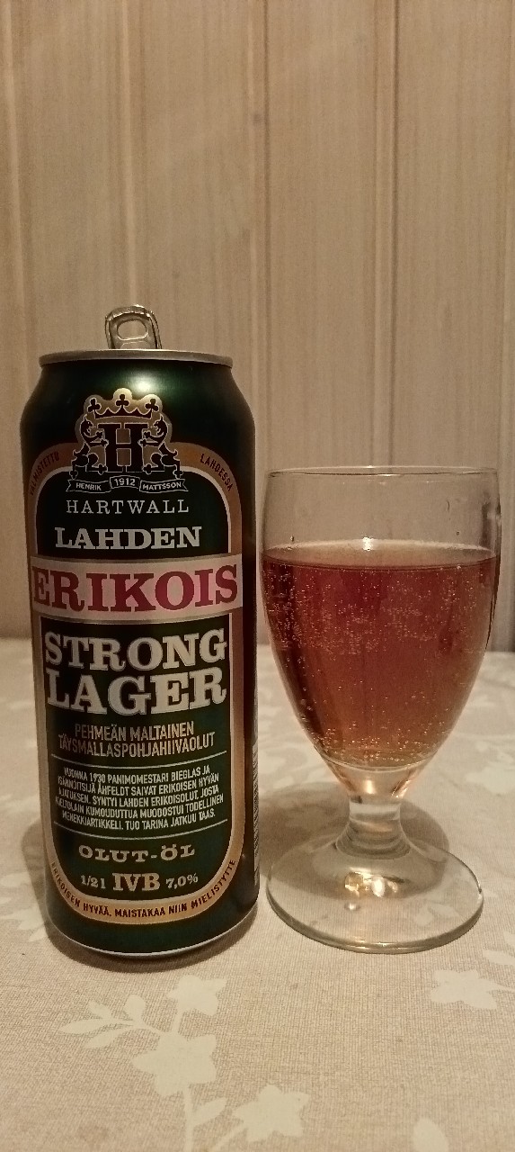 Lahden Erikois Strong Lager, Finland