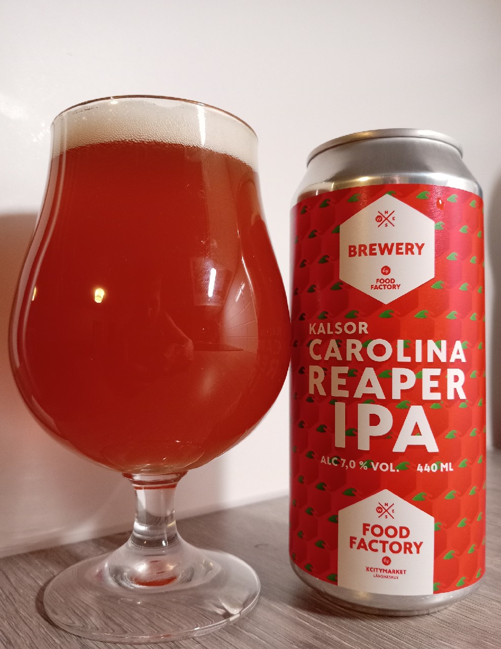 Kalsor Carolina Reaper IPA, Finland
