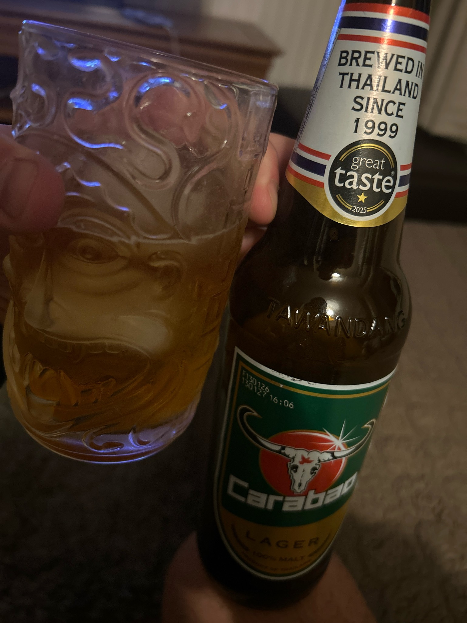Carabao Lager Beer, Tawandang German Brewery