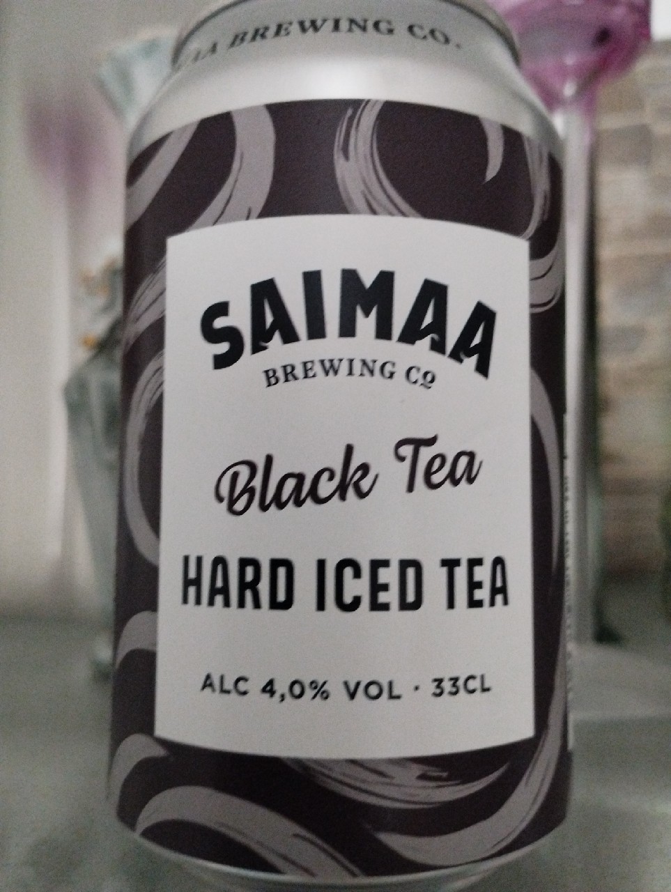 Saimaa Hard Iced Tea Black Tea, Finland