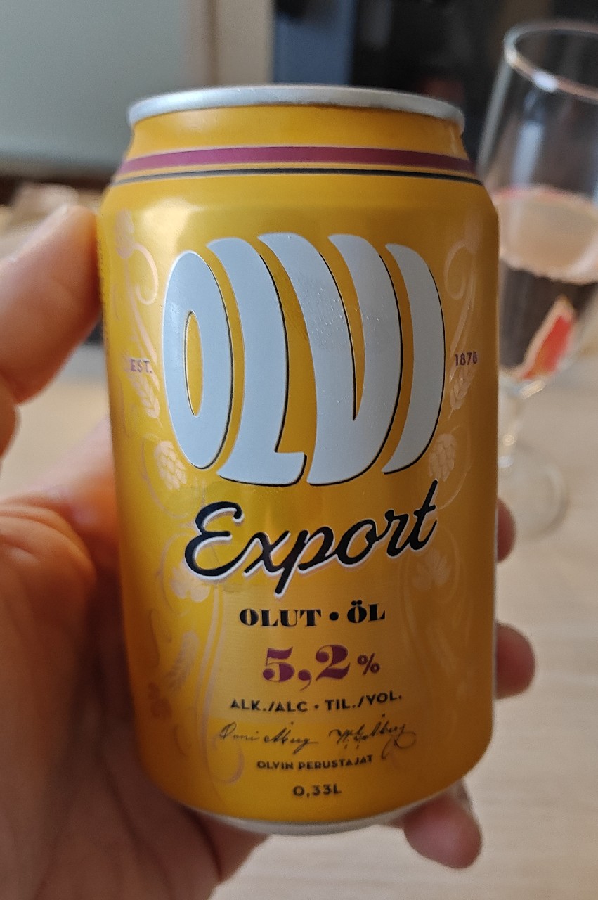 Olvi Export IV A, Finland