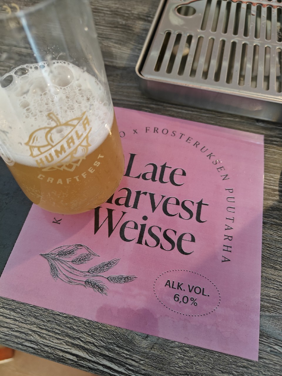 Late Harvest Weisse, Finland