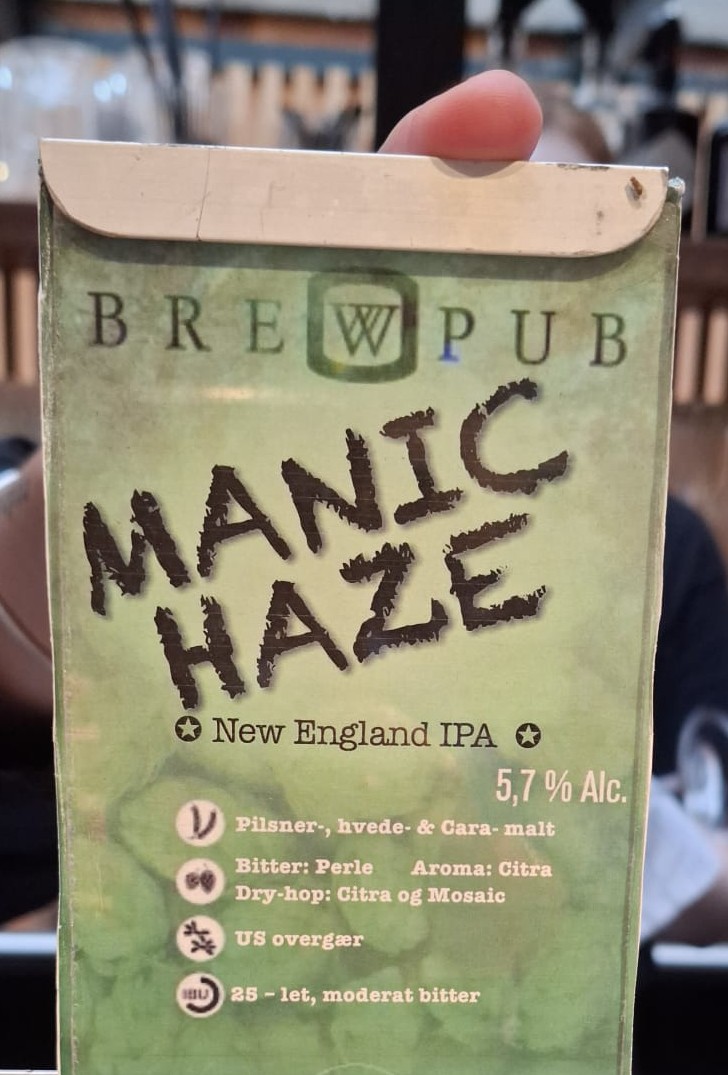 manic haze, Brewpub København